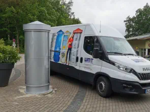 Litfaßsäule Outdoor - Bostalsee Freizeit