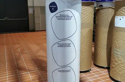 Litfaßsäule Standard 620 x 200 cm