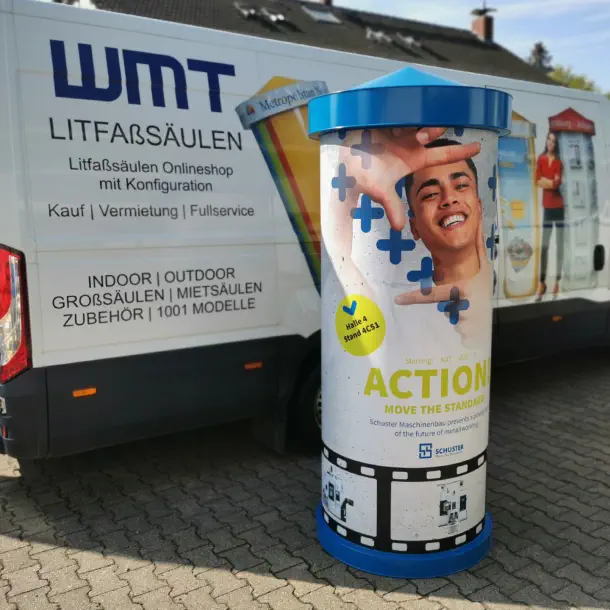 Litfaßsäule Standard 80 x 220 cm